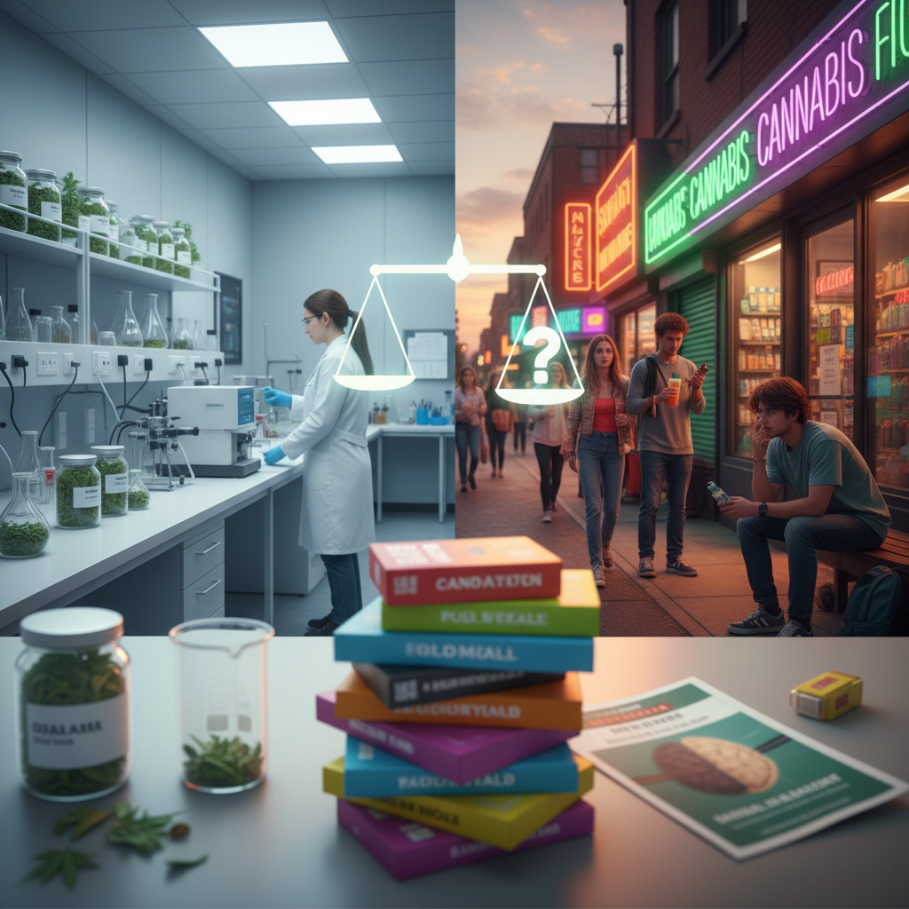 La légalisation du cannabis peut stimuler l’innovation, mais la commercialisation ne joue pas toujours en faveur de la santé publique