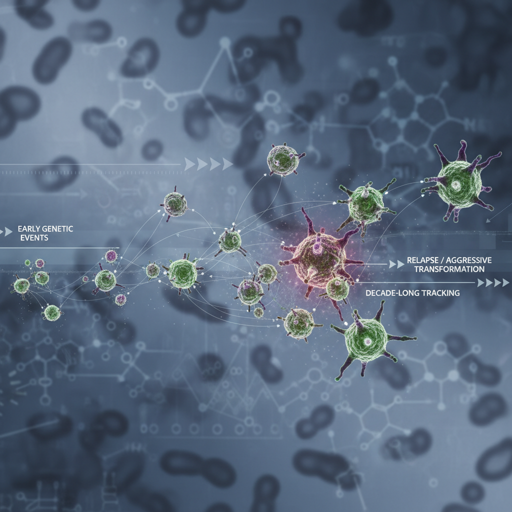 Une étude de long terme montre comment certains cancers du sang évoluent — et pourquoi certaines maladies reviennent sous une forme plus agressive